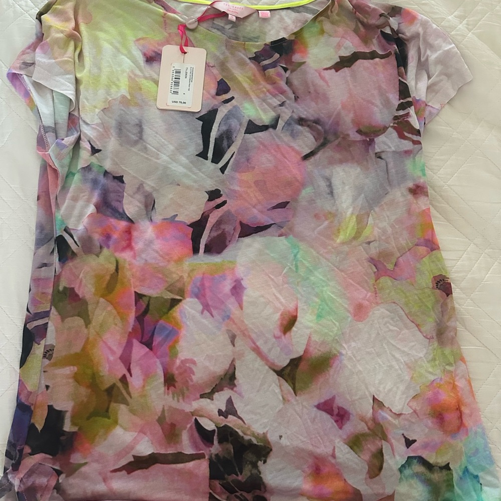 Ted Baker Electric Daydream Floral Women's T shirt
